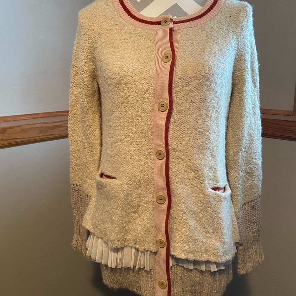 Anthropologie Charlie and Robin cardigan